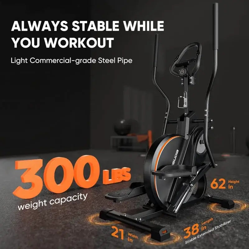 YOSUDA Pro Cardio Climber Stepping Elliptical Machine